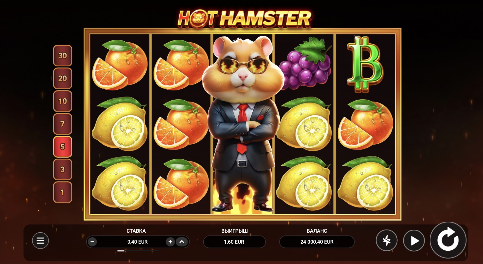   Hot Hamster  TrueLab Games    Pokerdom